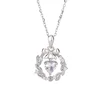 Wreath Necklace (White gold)