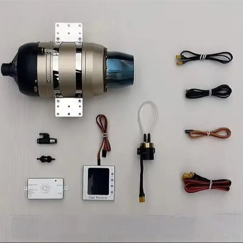 TF-TJ140B Turbojet Engine Kerosene/Diesel Oil Fuel 14KG Turbo Jet Model Plane Thrust Turbine Brushless Toy Aircraft Motor