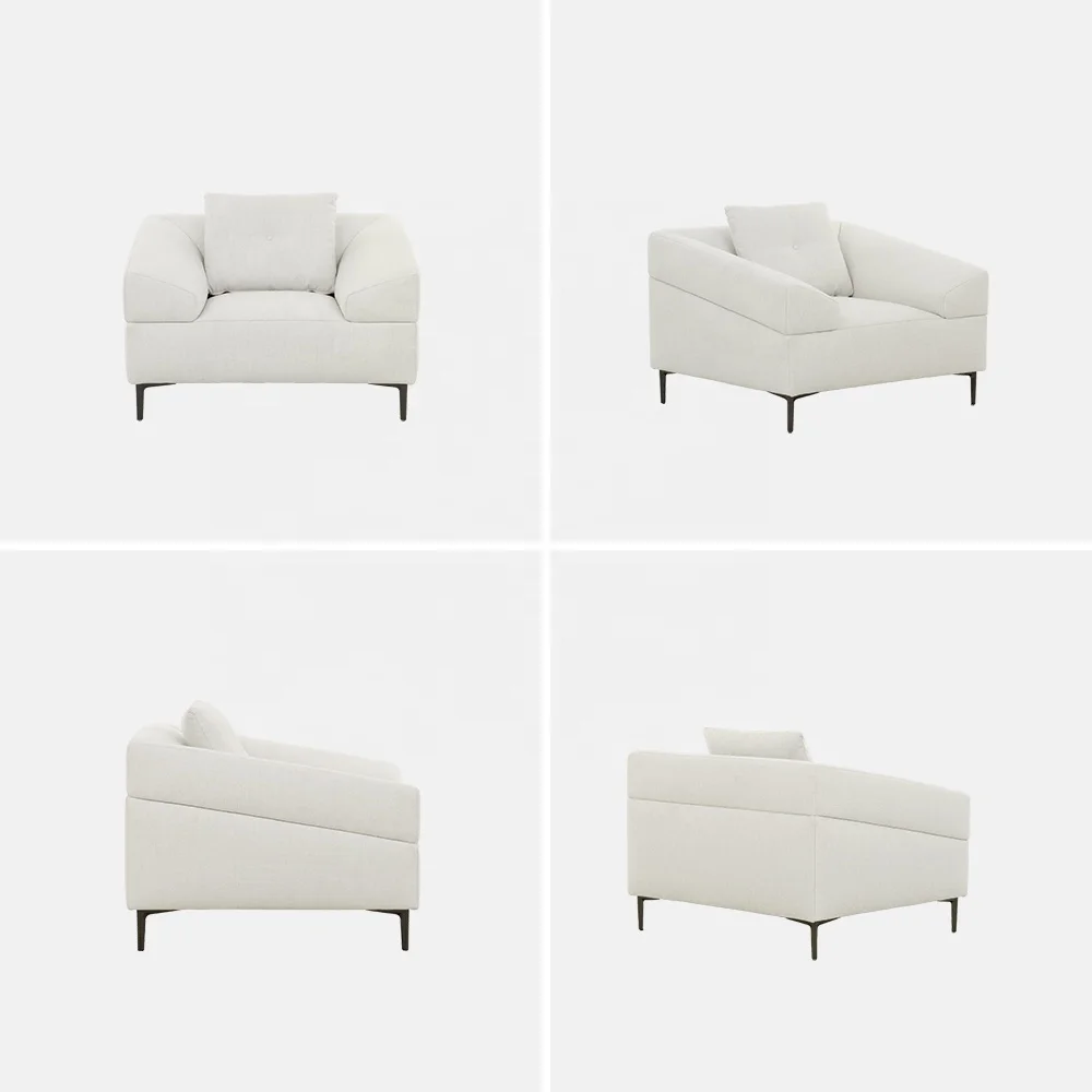 Montado Sofa Chair Loveseat Στυλιστικές Ευθείες Γραμμές και Σύγχρονη Εμφάνιση 2023 Νέες Τάσεις Wabi-sabi Sessel