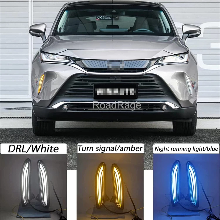 GEEGEETOP Switchback White/Amber/Blue LED Front Fog Daytime Sequential Running Lamp Bumper Light Flash LED Turn Signal Feature Compatible with Toyota... GEEGEETOP Switchback White/Amber/Blue LED Front Fog Daytime Sequential Running Lamp Bumper Light Flash LED Turn Signal Feature Compatible with Toyota...