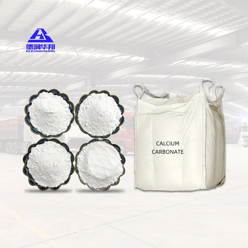 Industrial Grade 3000mesh Calcium Carbonate Powder (CaCO3) for Detergent Plastic and Paint Applications