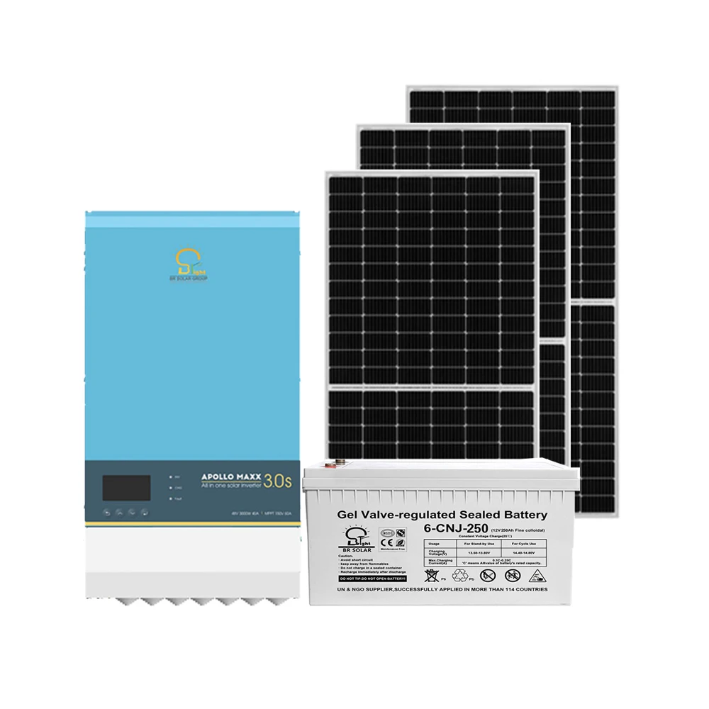 Br Solar 5kw Hybrid Energy Pv Solar System 10kw On And Off Grid Solar ...