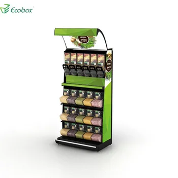 Supermarket Sweets Showcase Candy Snack Racks Bulk Food Display Shelf ...