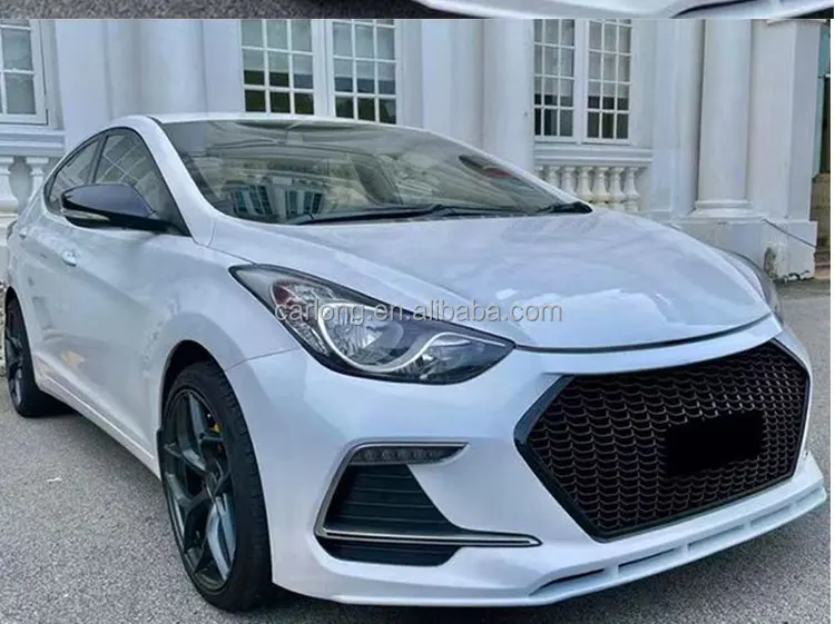 Car Front Bumper Body Kits Body Kit Fits For Hyundai Elantra 20112015 Front Bumper Body Kit Abs