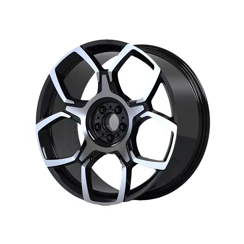 Rothaí Gluaisteán Paisinéirí Alúmanam Imeall Rothaí Alloy 20 Inch 5 Poll do charr 255/45R22