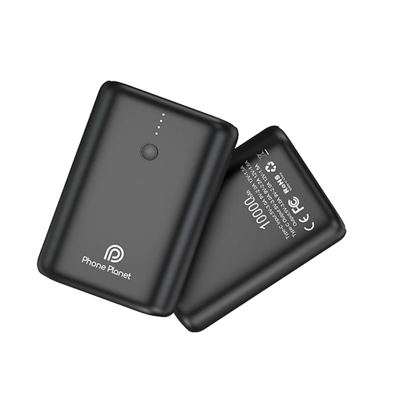 Phone Planet Type C USB Quick Fast Charging Power Bank 10000mAh PD 20W Portable Power Banks Powerbank Top Selling Products 2022