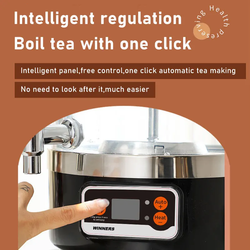 WINNERS 20L 30L Full-Automatic Boiling Water Machine Boil Dry