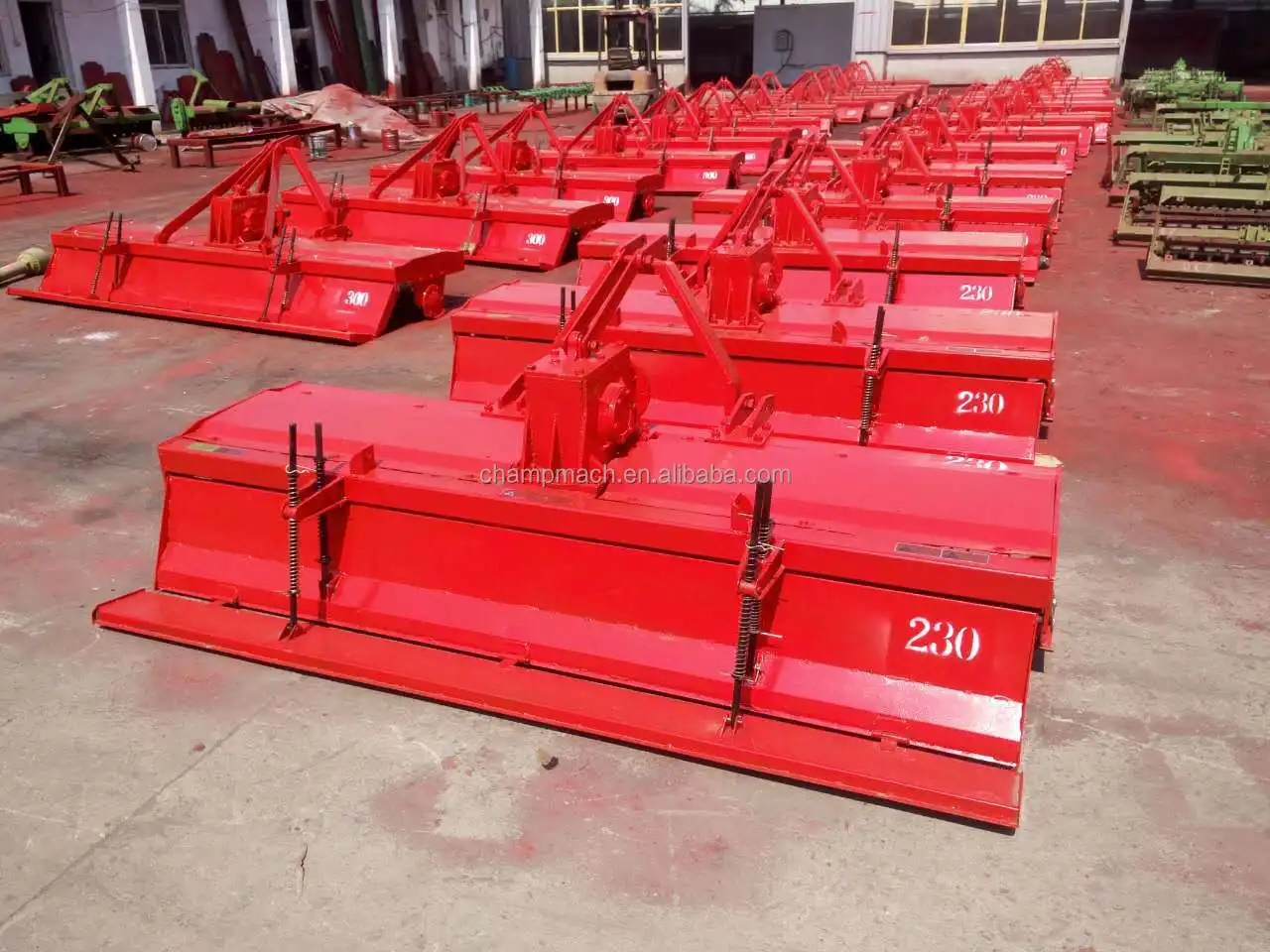 Cheap Farm Garden Tractor Tiller Attachment 3 Point Back Rotary Power