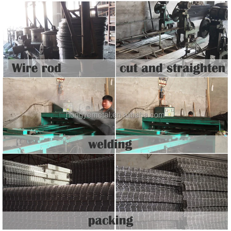 Green Vinyl Coated Welded Wire Mesh Fence Panel In 6 Gauge Welded Wire