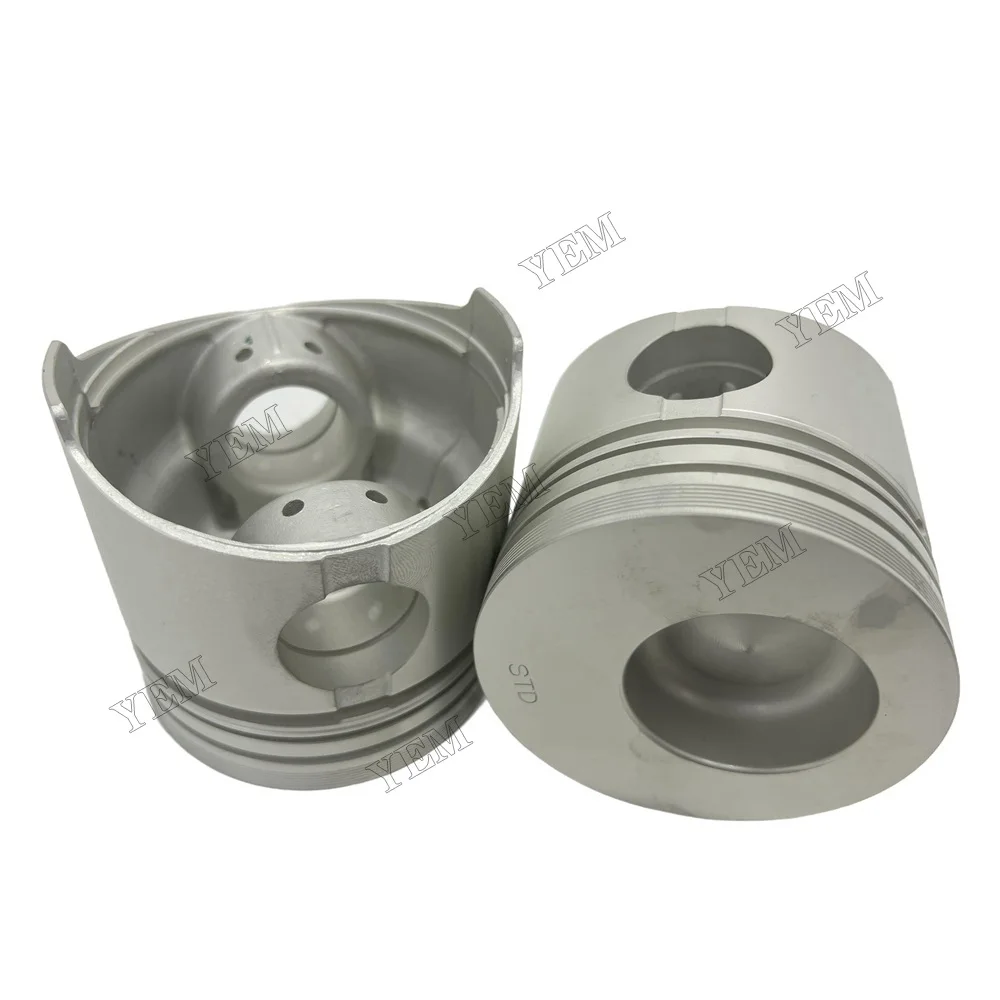 K4D Piston With Rings Liner Set for Mitsubishi MT2201D M2501 Tractors Engine 5