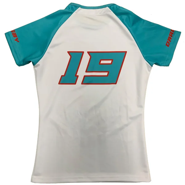 
 Изготовленные на заказ футболки для регби с сублимационной печатью  