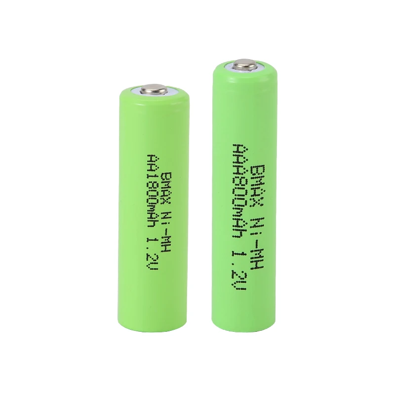 Rechargeable Ni-mh Aa Aaa Battery 1.2v 600mah 800mah 900mah 1800mah ...