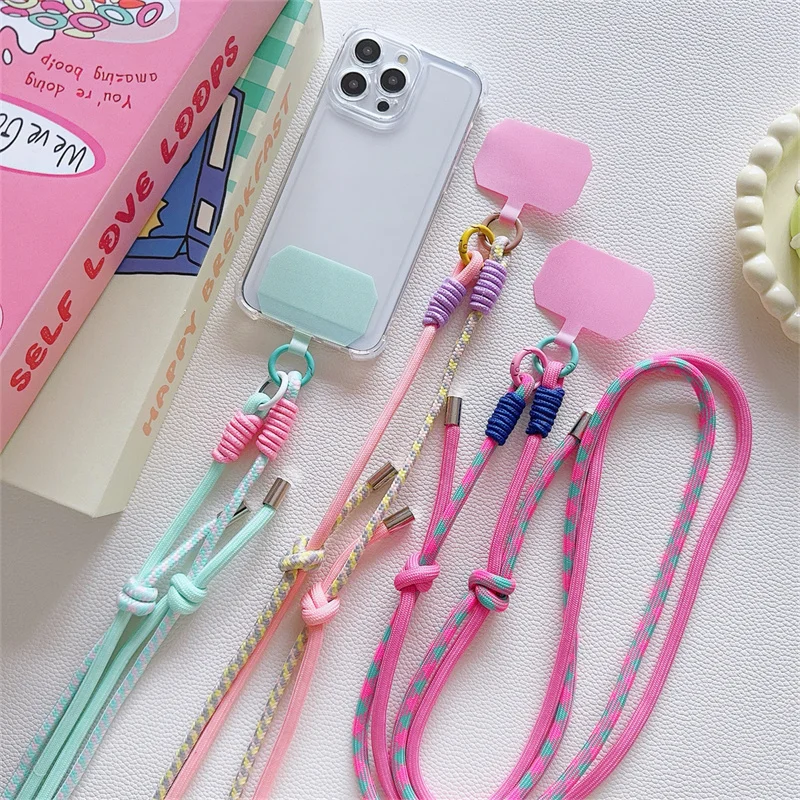 Colorful Crossbody Phone Lanyard & Anti-Lost Strap