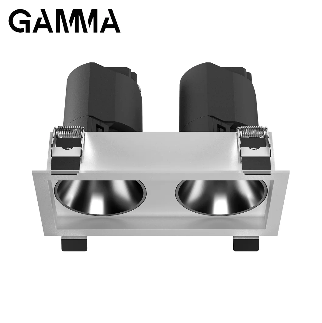 Customized Service Led Spotlight Lighting 2*12w Recessed Ceiling