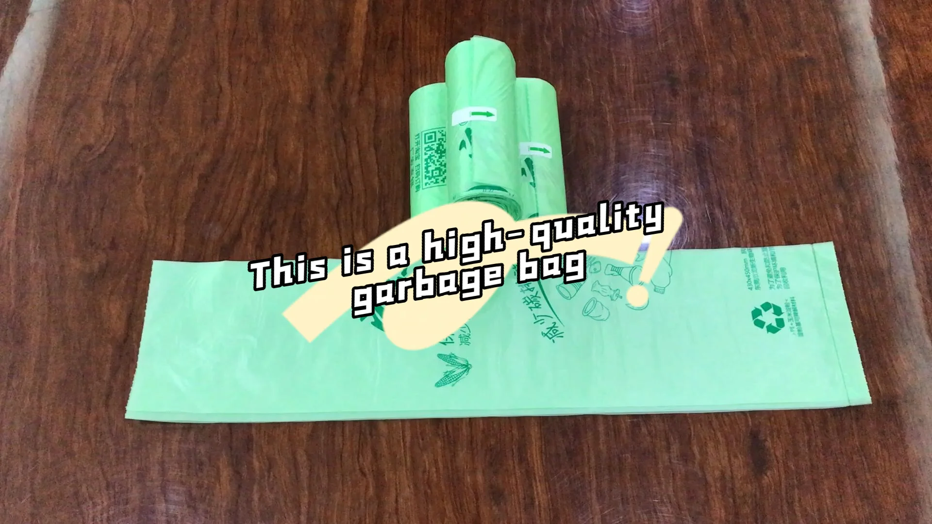 Heavy Duty Trash Bag 50 Gallon Garbage 65 Gallon Biodegradable