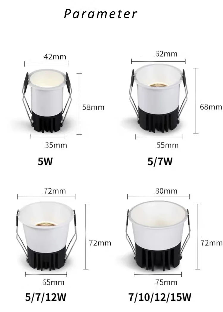 Deep anti glare COB downlight .jpg