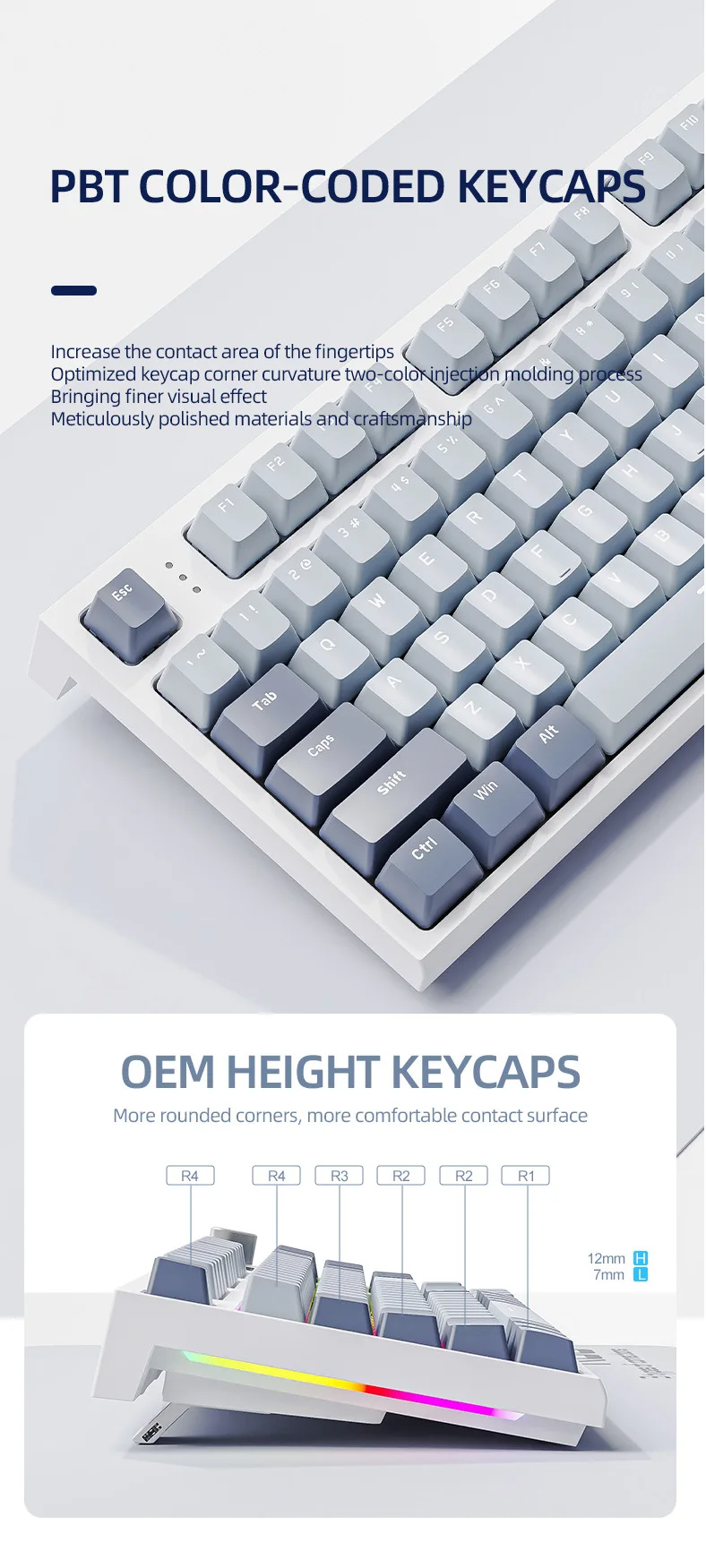 K86 Wireless Hotswappable Mechanical Keyboard Bt/2.4g With Display