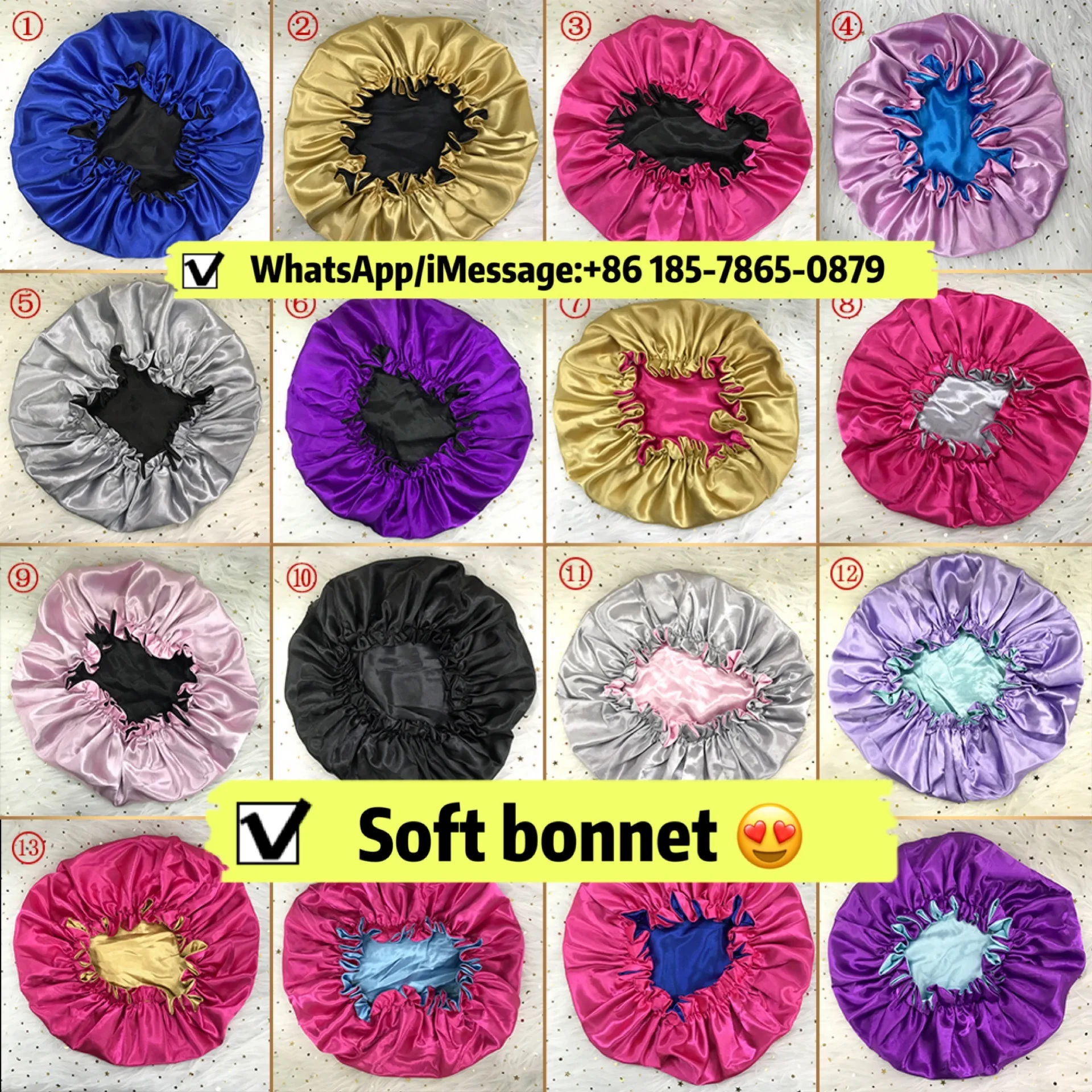 Best Selling Silk Mommy And Me Double Layer Adjustable Band Satin Hair