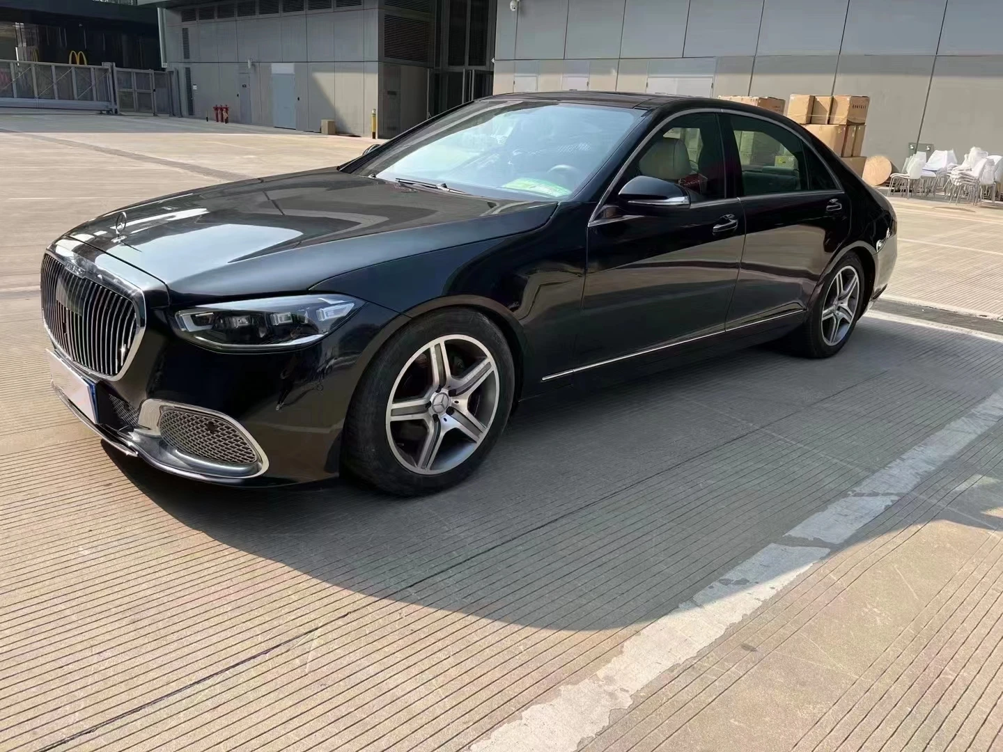 W221 Upgrade To W223 Bodykit For Benz W221 S-class To W223 Maybach Car ...