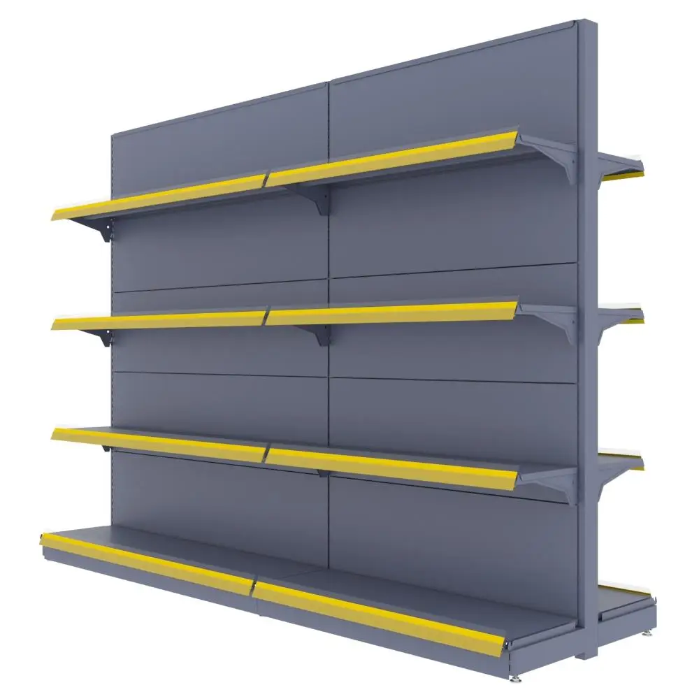 Retail Wall Shelving Units Gondola Convenience Store Retail Adjustable