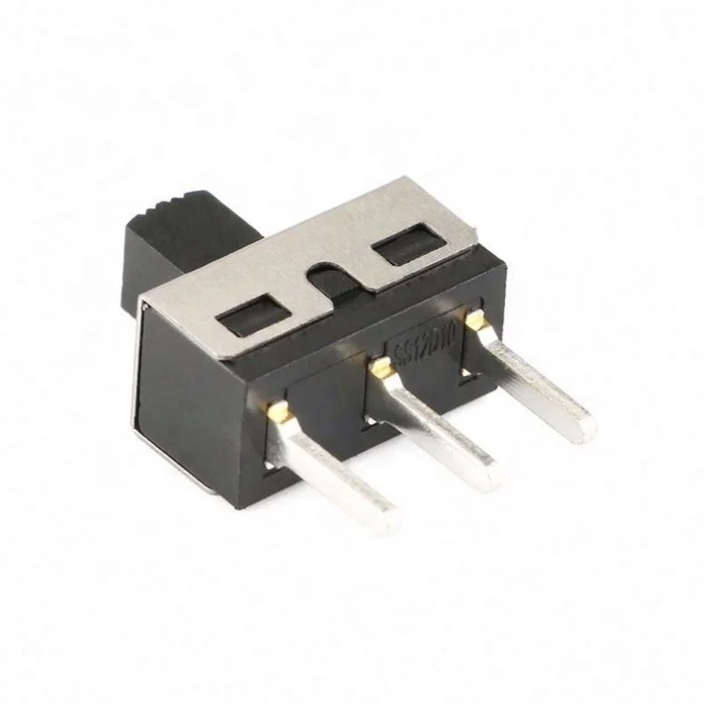 Ss12d10 Toggle Switch 3pins Straight Feet 1p2t Handle High 5mm Spacing ...