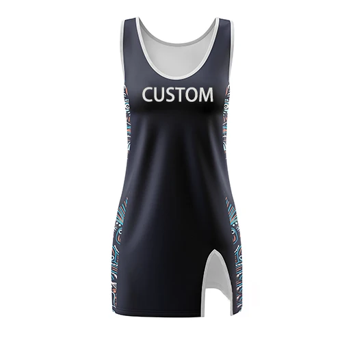 Custom Synthetic Netball Netball Uniforms Black Wear Medal Rubber Ball Cheap Netball Dress