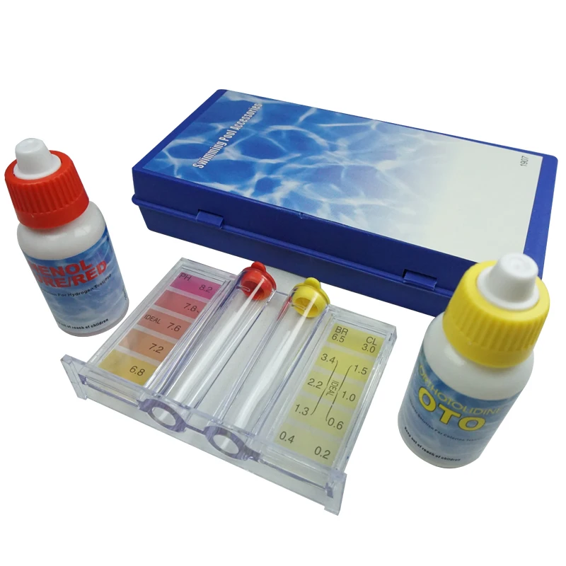 Swimming Pool Water Chemical Ph And Ci Test Kit Basic Ph &cl Test Kit ...