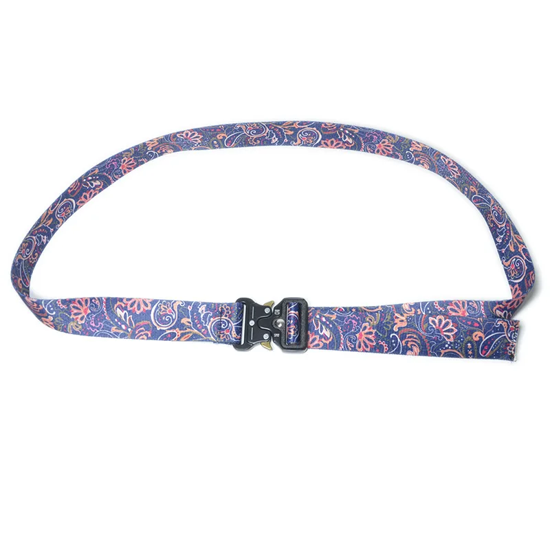 MeeTee XYD-005 новые женские Ретро узор декоративный пояс шелковая ткань Пояс Пряжка лямки босоножки с декоративным поясом