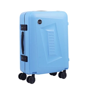 Hot Sale Modern Style PP Trolley Luggage Set 3 Pieces Hard Side Waterproof Lock Luggage High Quality Travel Luggage Wholesale