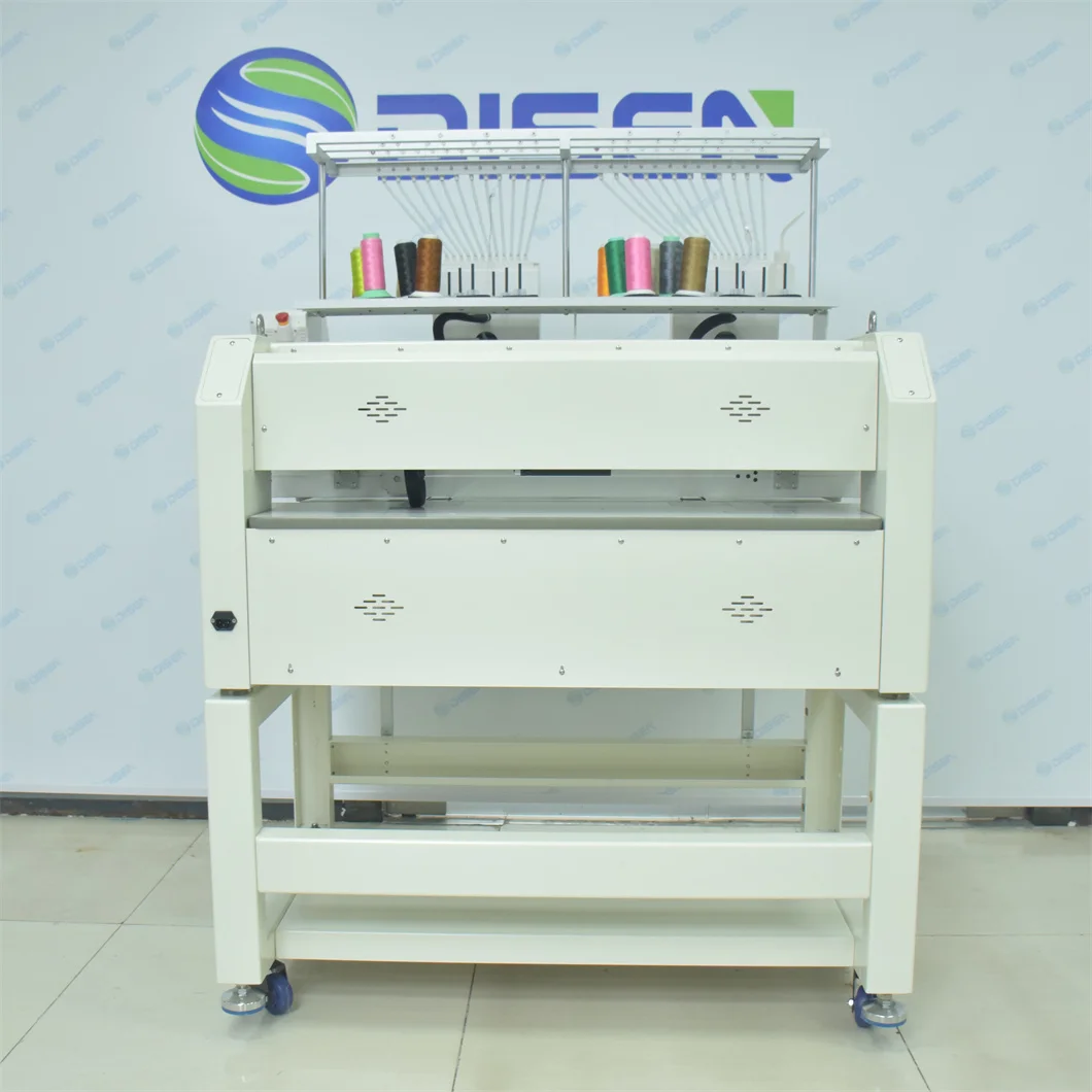 Disen Two Head Computerized Embroidery Machine - 12 Needles