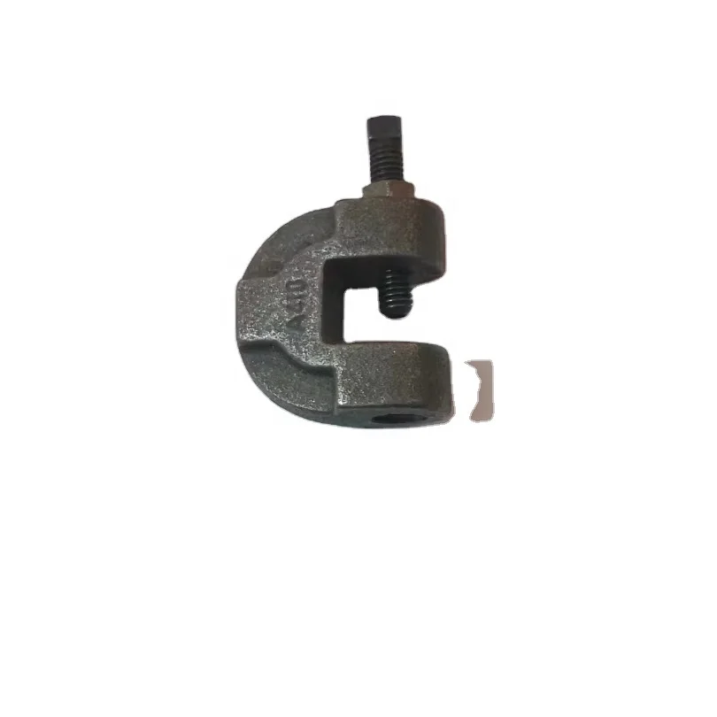 Galvanized Ductile Iron Beam Clamp Open Slot Beam Clamp C-shaped Pipe ...