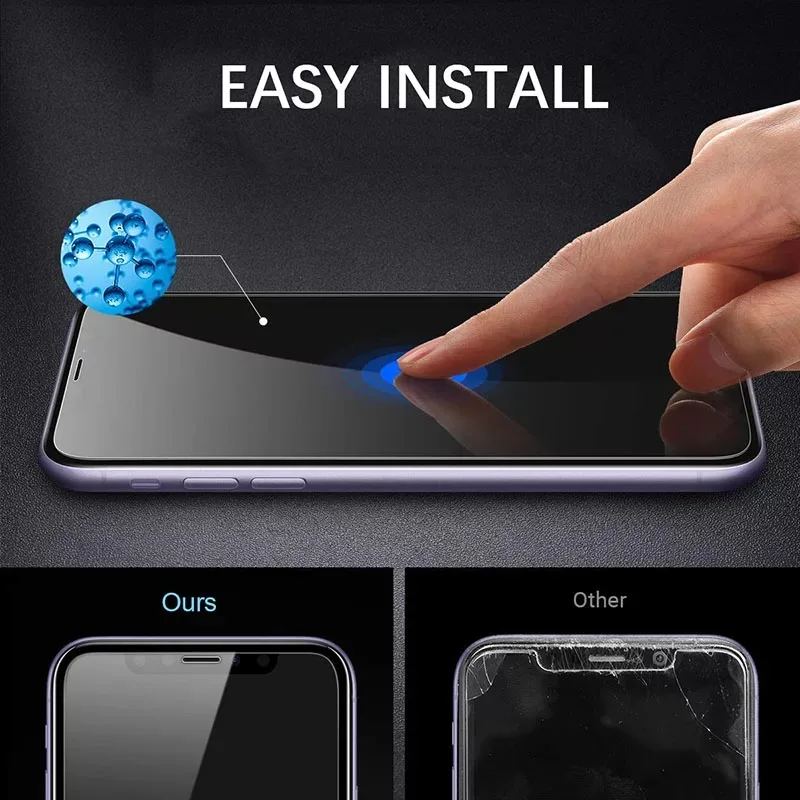 Прозрачная 2.5D 9H закаленная стеклянная пленка для iPhone 14 13 12 11 Pro Max 2.5d прозрачное стекло для iPhone 14 Plus защита для экрана мобильного телефона