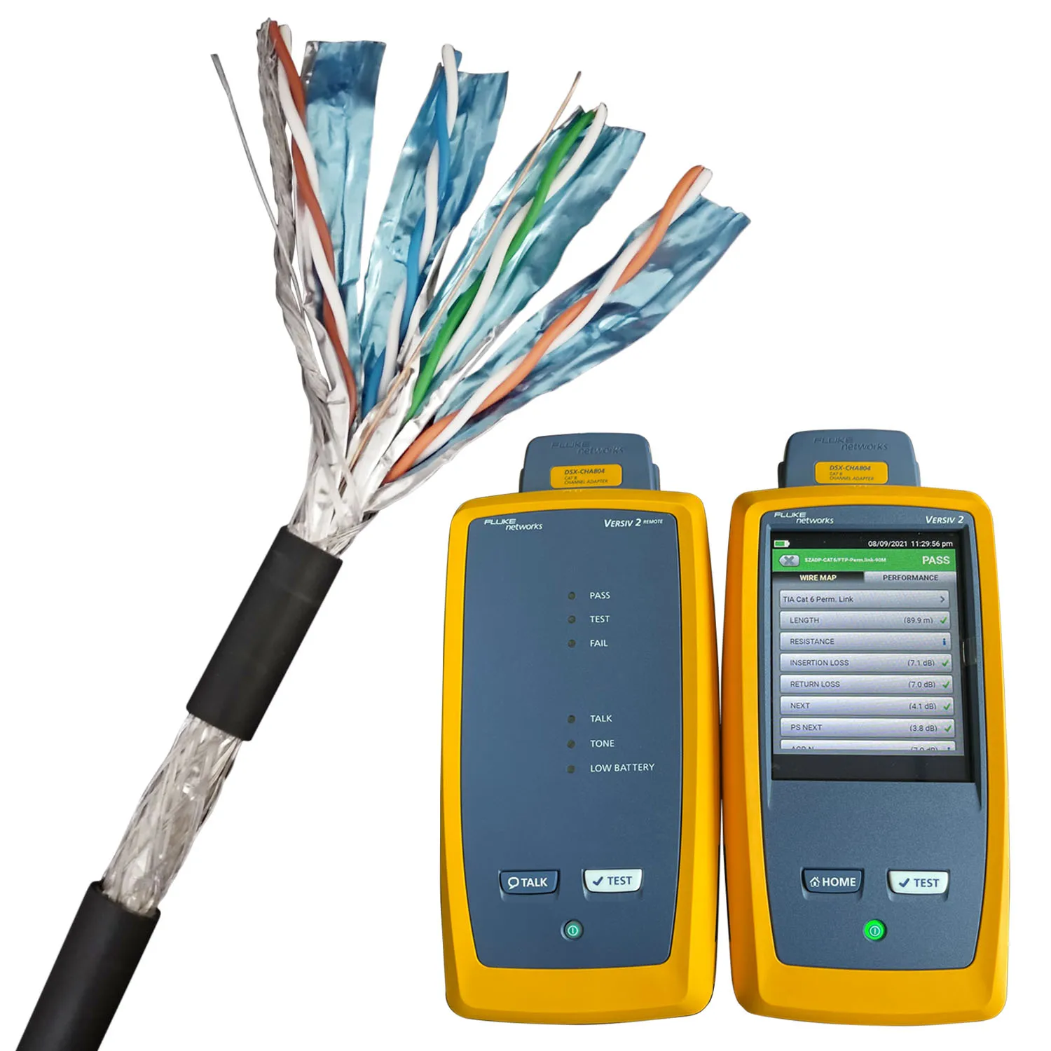 通電ネットワークケーブルCat8 Cat7 SFTP LANケーブル300M 500M 22AWG