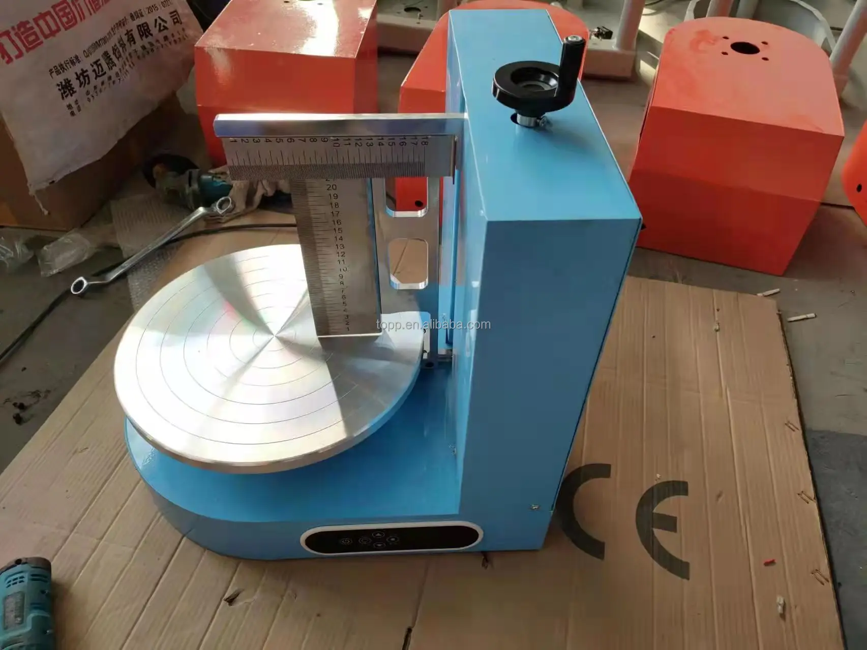 Automatic Round Birthday Cake Cream Icing Spreading Decorating Cakes