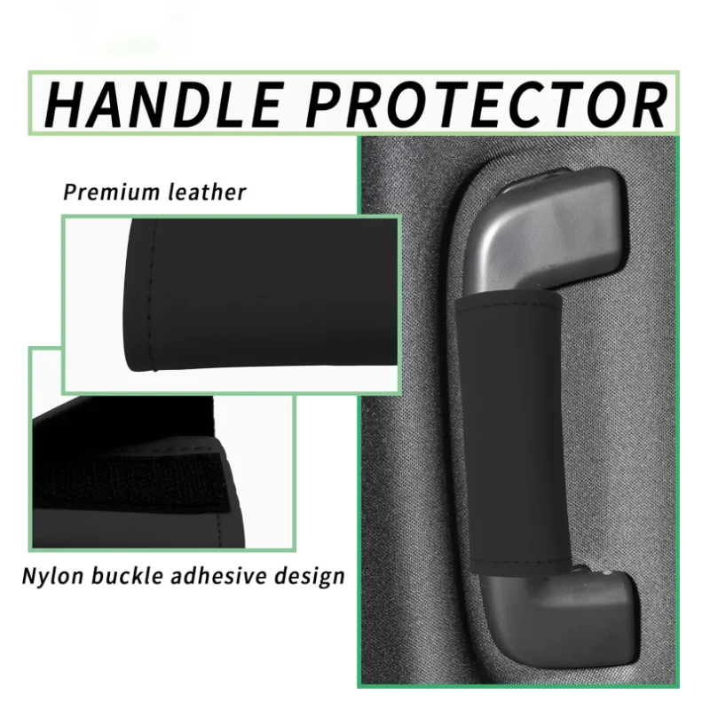 Car Handle Replacement Left Exterior Door Handle Cover Black LR048299 For Range Rover Evoque 2011-2019 Auto Exterior Parts