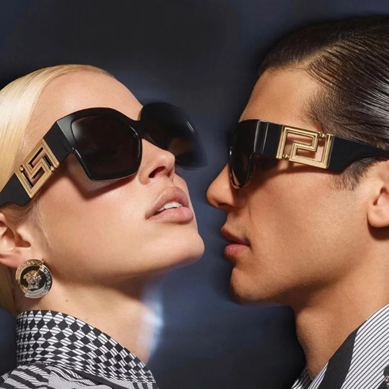 New Women's Large Frame Square Sunglasses Women Fashion