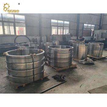 ISO 9001 Made in China Steel sleeve large size forgings 42CrMo centrifugal casting Forged Ring