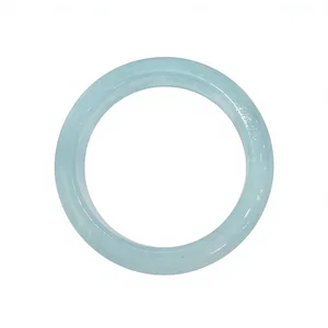 Natural Agate Sea Blue Bracelet with Chinese Style Elegant and Fashionable Women's Accessories