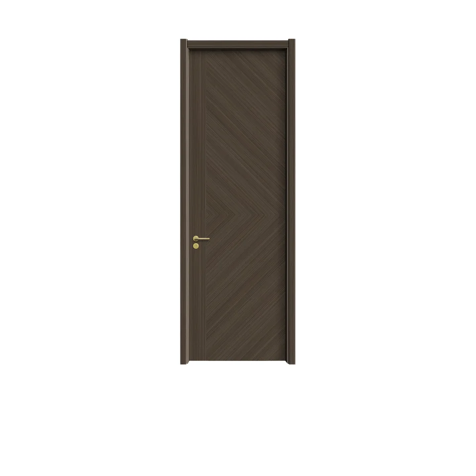 TNB Modern Carbon Crystal Interior Door Hotel Villa Bedrooms Solid Wood Scratch-Resistant Sound Insulation Polymer Apartments