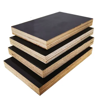 Premium Quality Birch Core Hardwood Core 1220x2440mm 18mm Black Film Faced Plywood