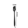 Silicone oil brush