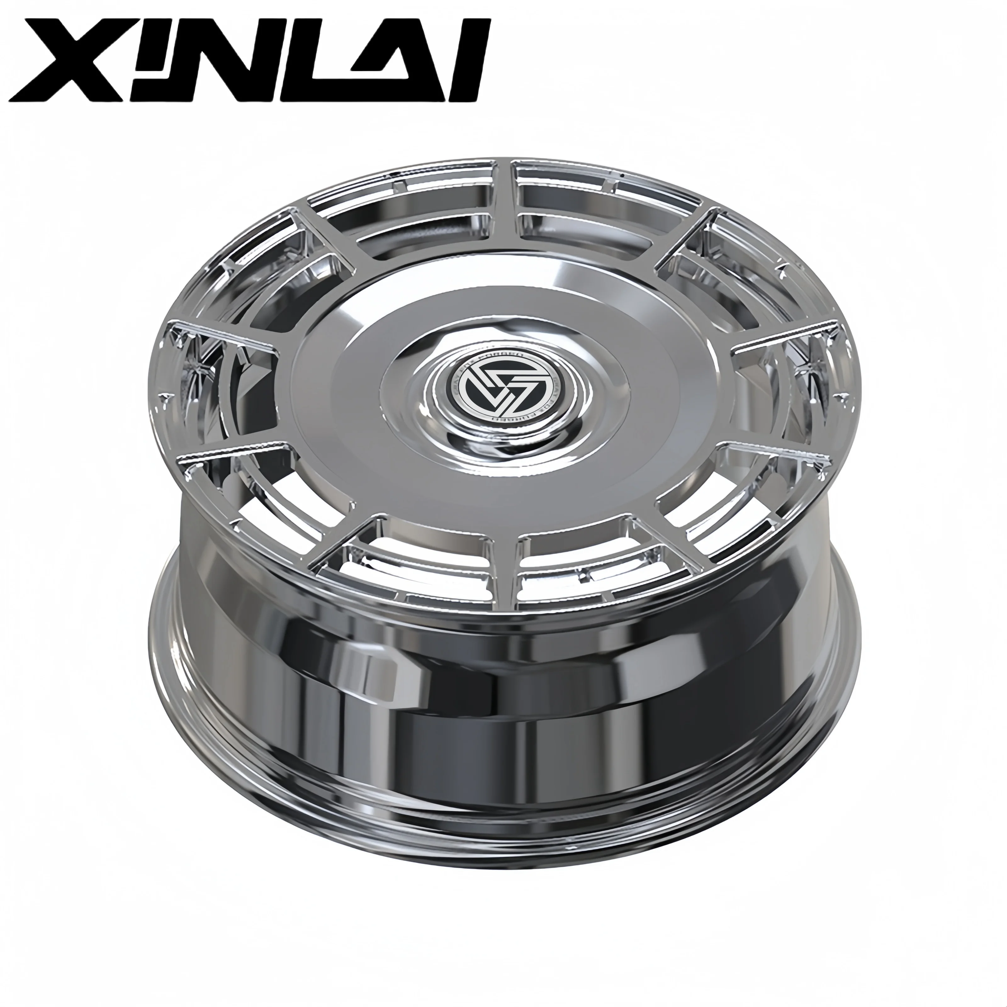 XINLAI Custom Luxury Forged Passenger Car Wheels 5X112 5X114.3 5X120 18 19 20 21 22 Luxury Chrom for Mercedes New MOQ 4 Pieces - Image 3