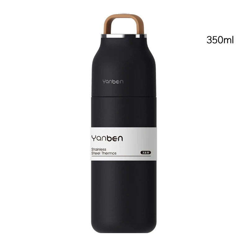 Экологичный термос из нержавеющей стали Изолированная бутылка для питьевой воды стакан