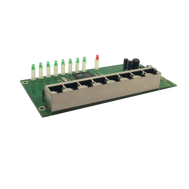 Realtek Chipset 8 Port Ethernet Switch Module with High Performance