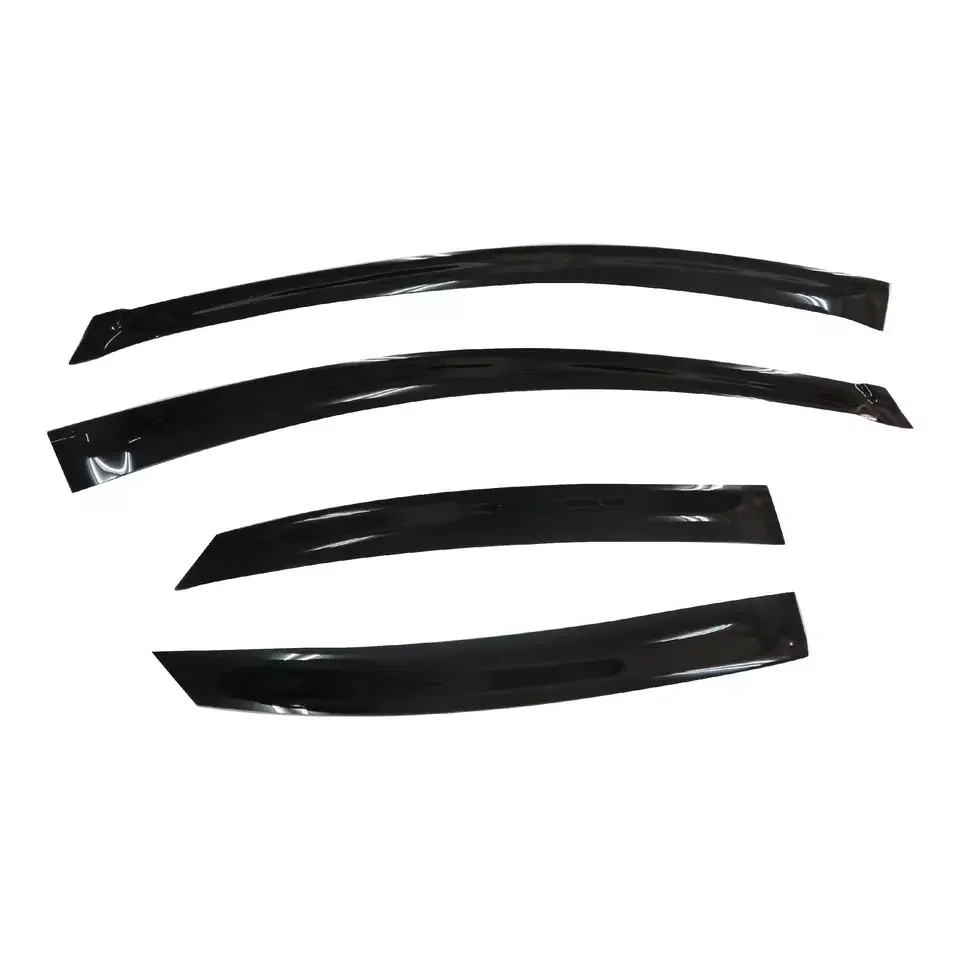 Car Window Deflectors Rain Guards for Enhanced Visibility and Protection From the Elements