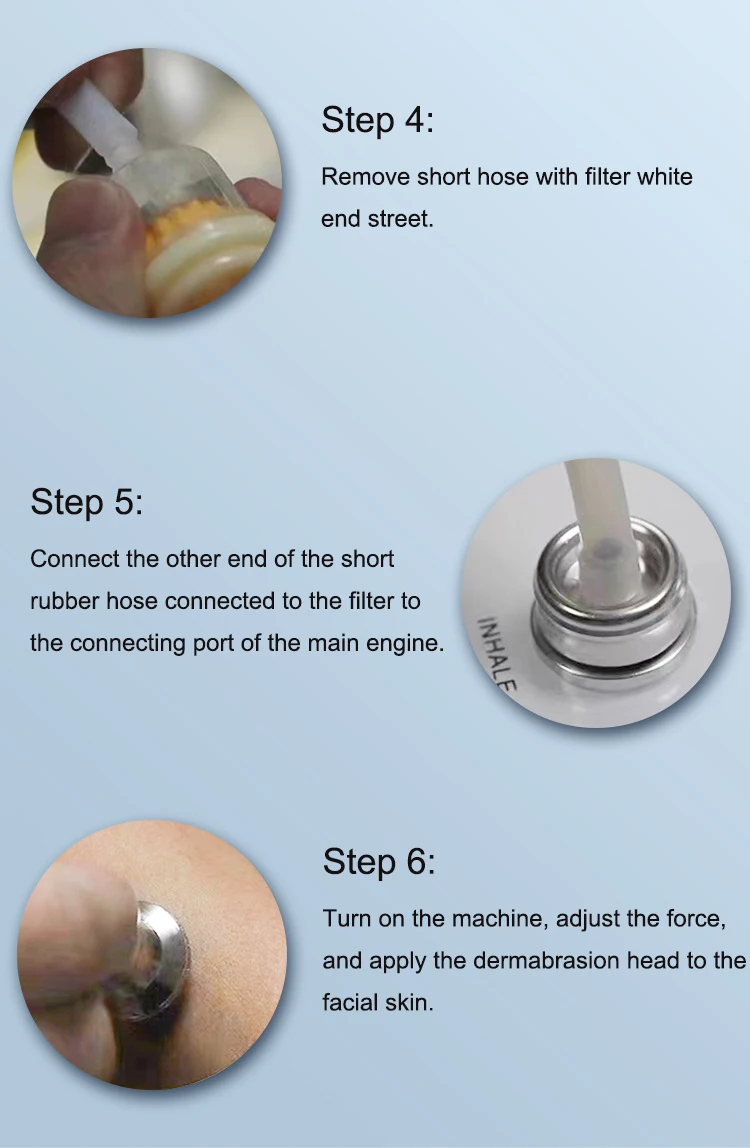 Micro Skin Extraction Diamond Dermabrasion Microdermabrasion Skin Scrubber Vacuum Hydro ...