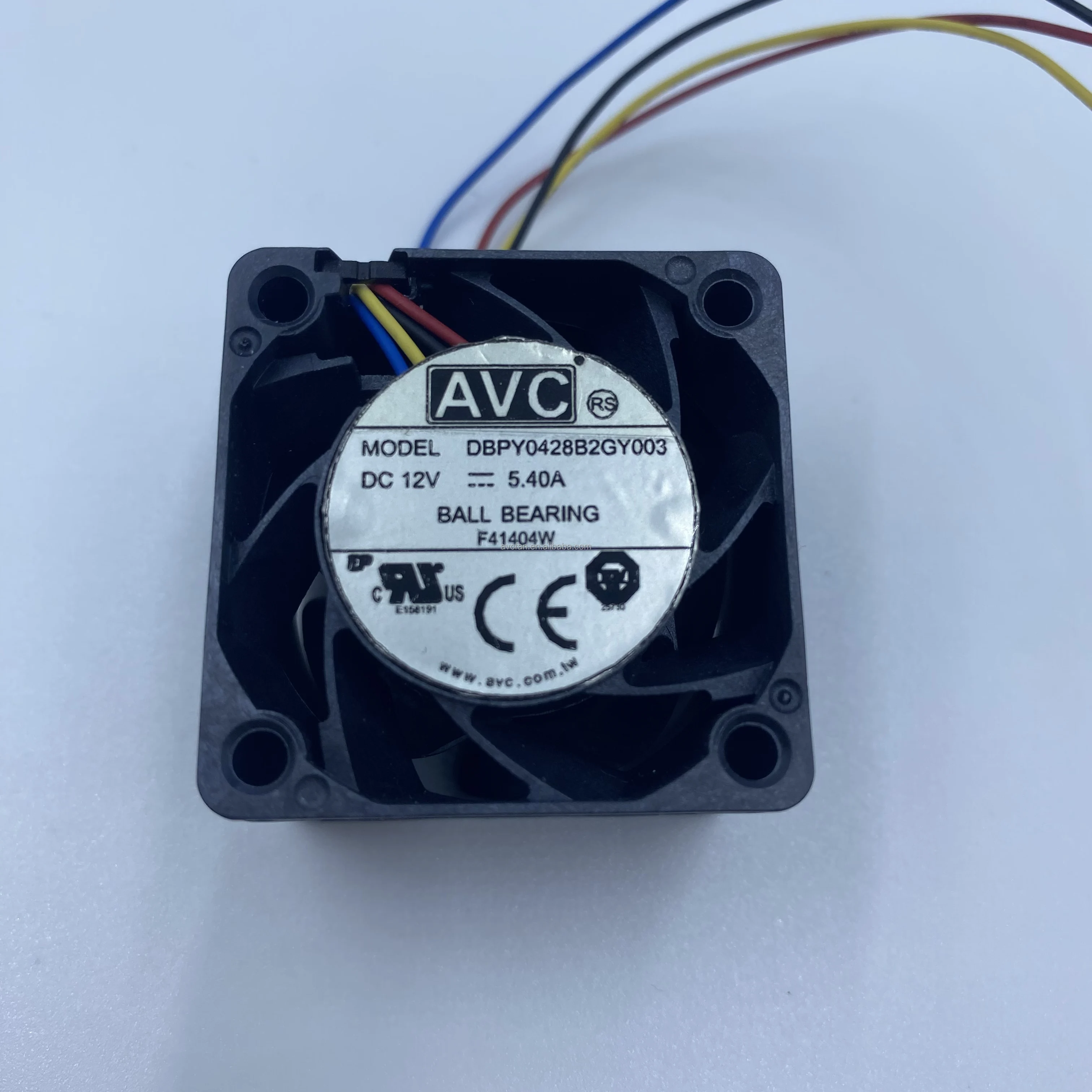 AVC Fan 4028 DBPY0428B2GY - High Speed Cooling for AI Servers