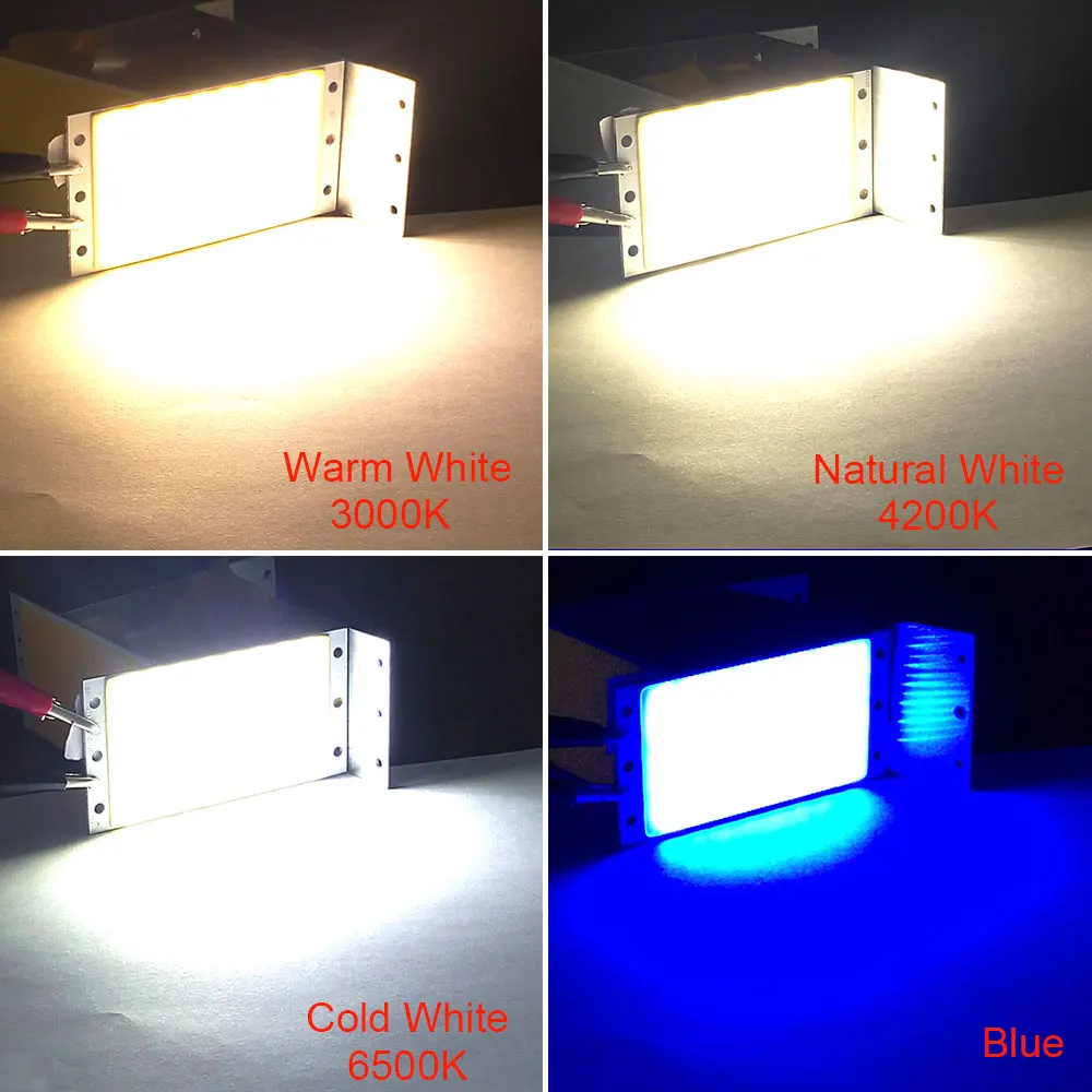 Remote Control COB LED Panel Light 12V 15W Dimmable LED Lighting Board Plate RC Lamp for Decoration Bulbs DC12V 94x50mm