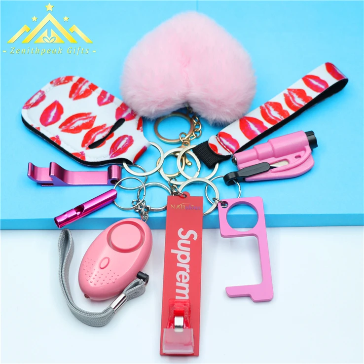 Wholesale Self Defense Door Opener Keychain Items Aluminum Alarm Keychains Self Defense Kit Buy Alarm Keychains Self Defense Kit Self Defense Door Opener Alarm Keychains Kit Alarm Self Defense Keychain Items Product On