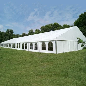 Factory Price Heavy-duty Aluminium Frame Outdoor Wedding Celebration Canopy House White Marquee Tent with Lining